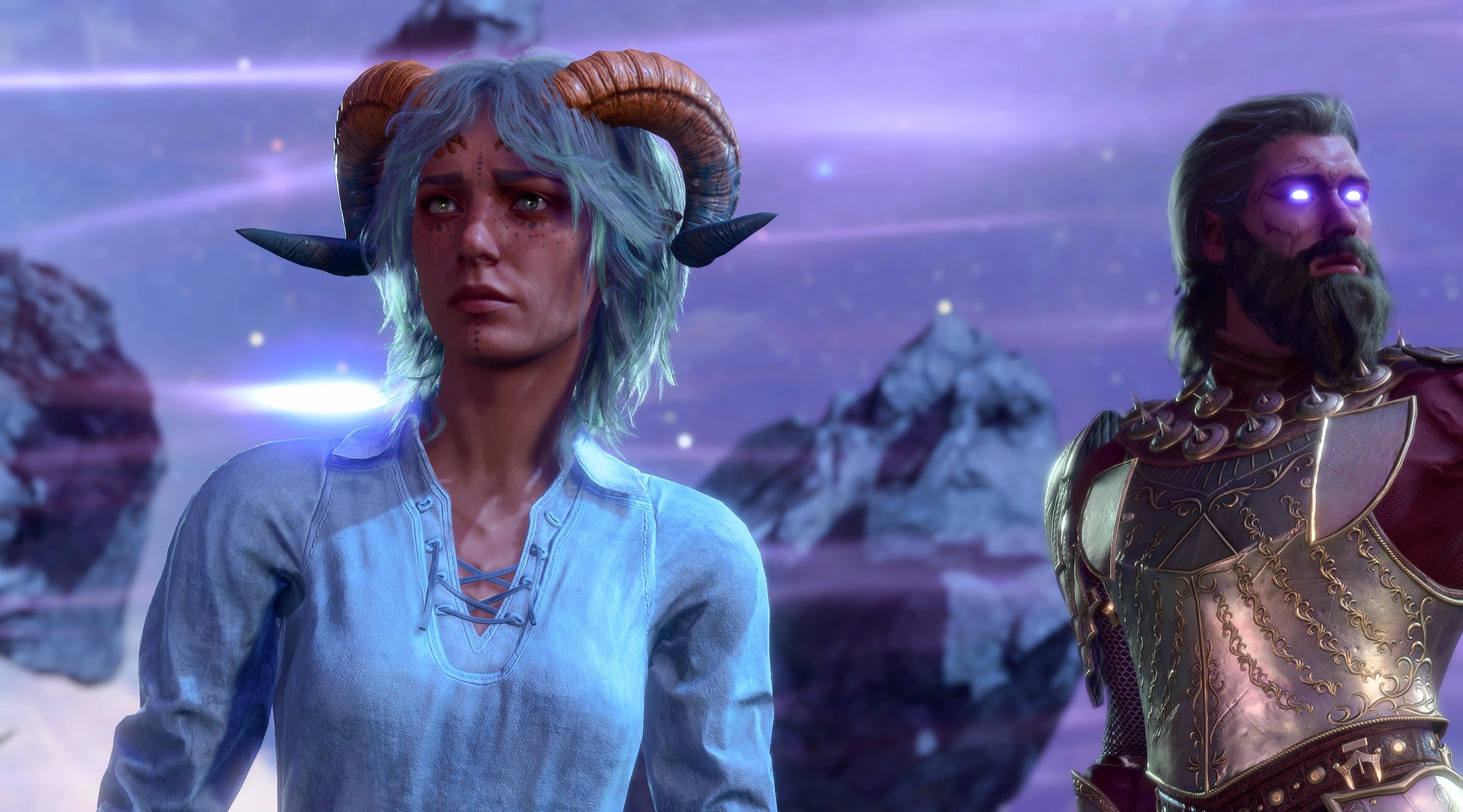 Ramie talking to her Dream Guardian.