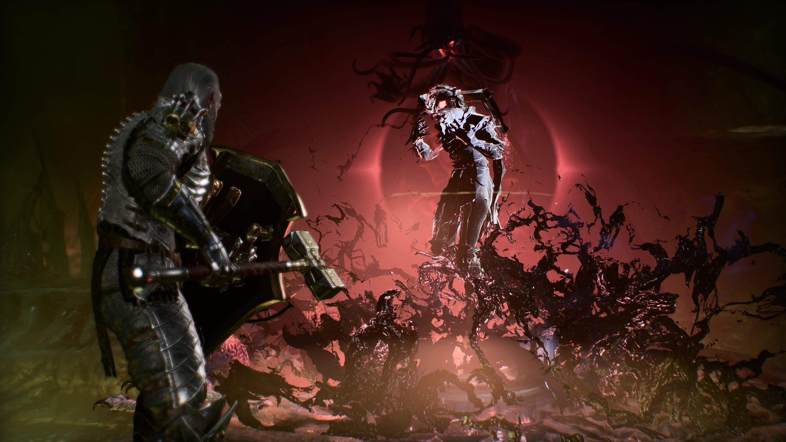 Ramie using a Spell on Ketheric.