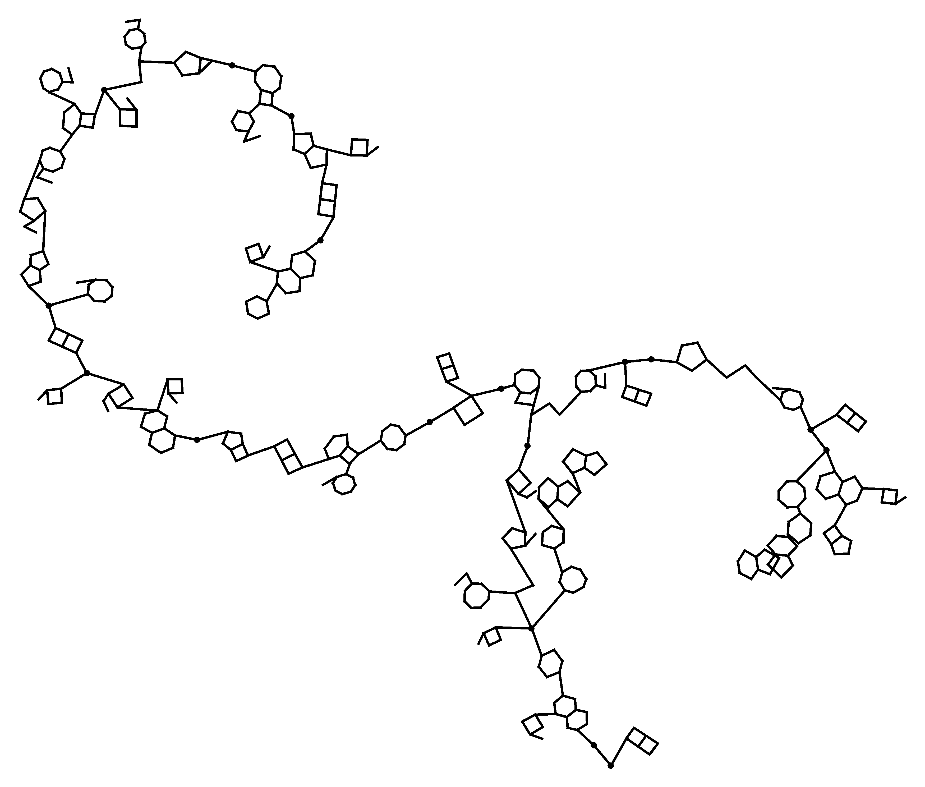 Step 4 is to apply some thickness to the writing.