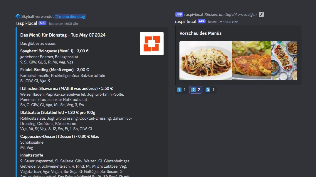 Bite Board Discord Bot