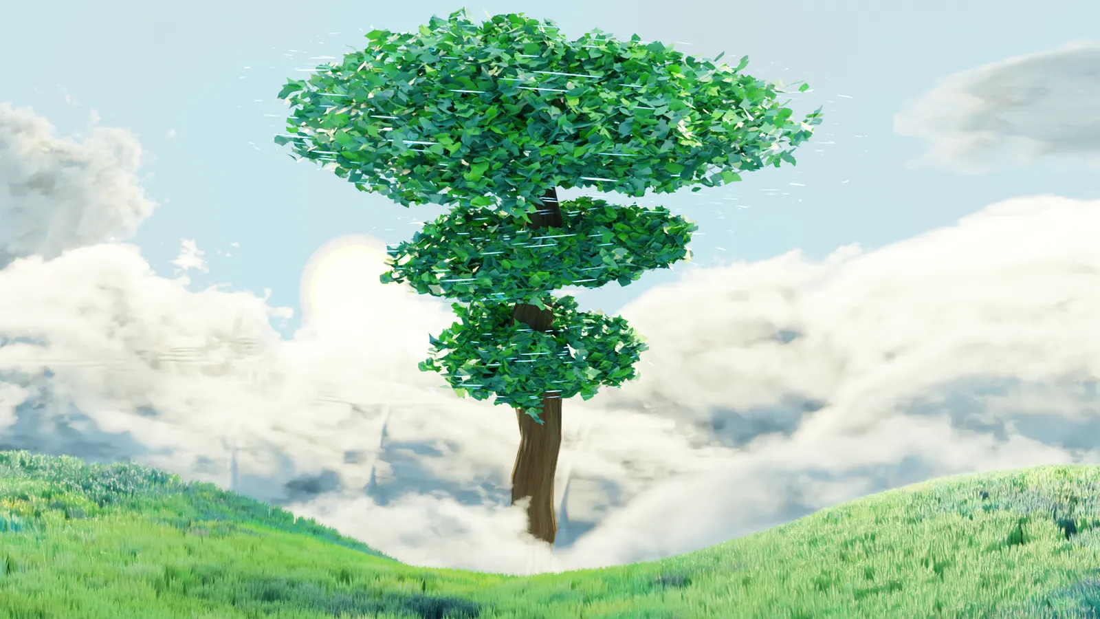 The world tree, inspired by Xenoblade Chronicles 2